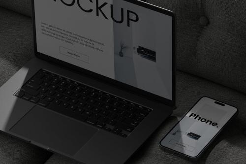 Laptop & Phone Mockups