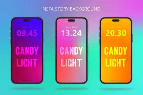 Deeezy - CandyLight - Gradient Background