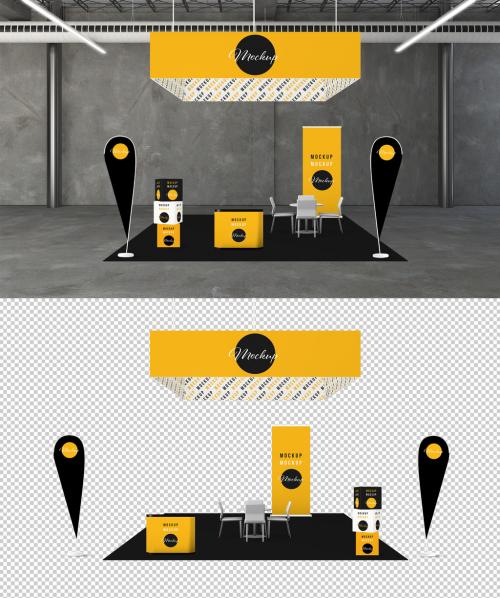 Trade Show Exhibition Mockup - 331520103