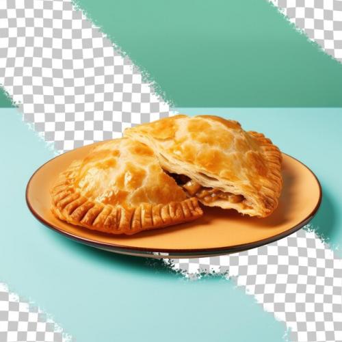 Transparent Background Highlights Homemade Pie