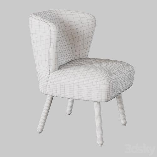 ZARA HOME TERRYCLOTH ARMCHAIR