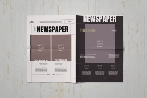 Deeezy - Newspaper Quick Illustrator Pages Templates