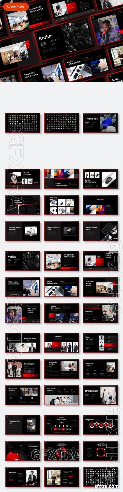 Karius - Business PowerPoint Template F4CJSU3