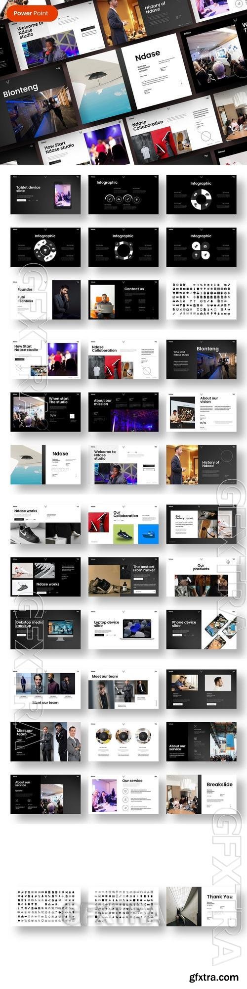 Ndase - Business PowerPoint Template FCGDLJ9