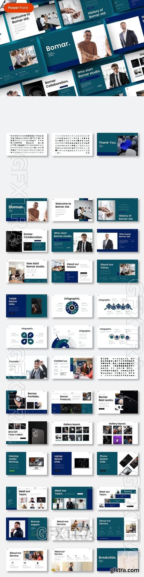 Bomar - Business PowerPoint Template 9WKGERX