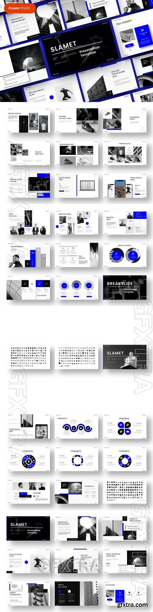 Slamet - Business PowerPoint Template 6SWMCBX