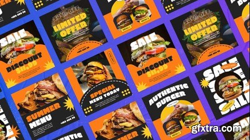 Videohive Telkom Burger Media Posts 49920497