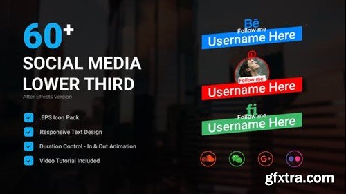 Videohive Social Media Lower Third V2 49896974