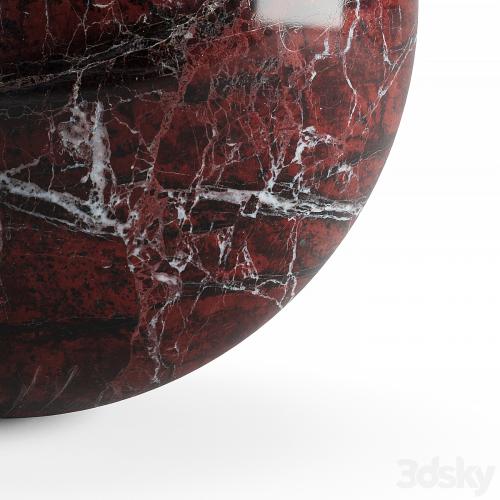 Red marble. 7 textures at 8k