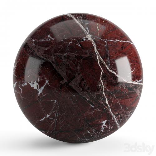 Red marble. 7 textures at 8k