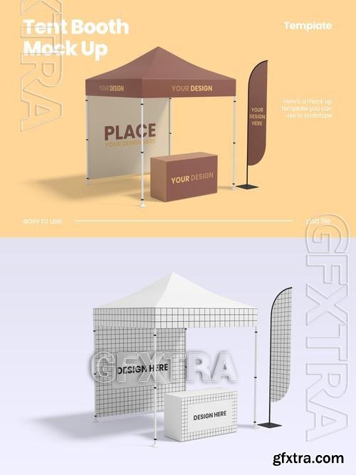 Tent Booth Mock Up 013 37YHDDV