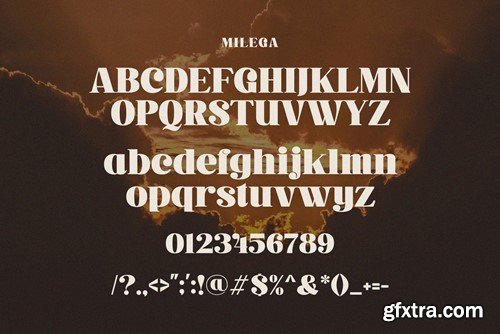 Milega - Stylish Bold Serif 47J7XUE