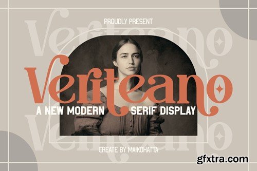 Veriteano - Modern Serif Display ER9WKGS