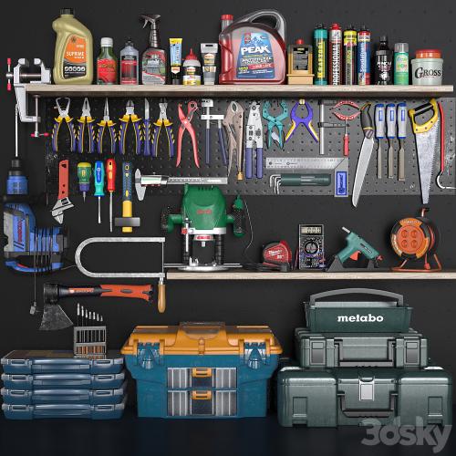 garage tools set 3