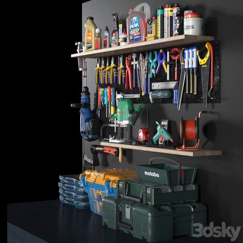 garage tools set 3