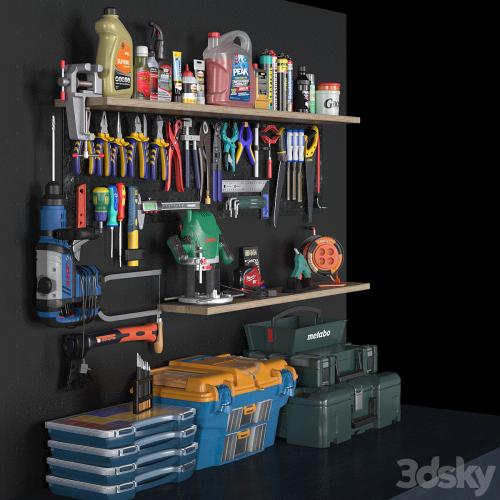 garage tools set 3