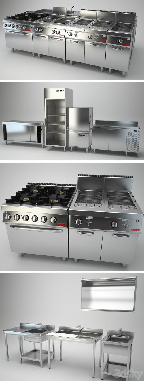 Professional kitchen Modular - collection Pratika