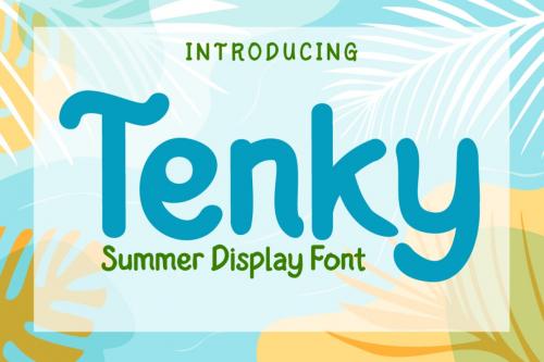 Deeezy - Tenky | Summer San Serif Display