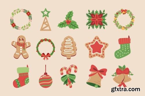 Christmas Icon Pack 15xSVG