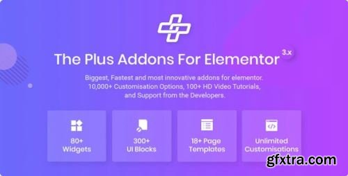CodeCanyon - The Plus - Addon for Elementor Page Builder WordPress Plugin v5.3.2 - 22831875 - Nulled