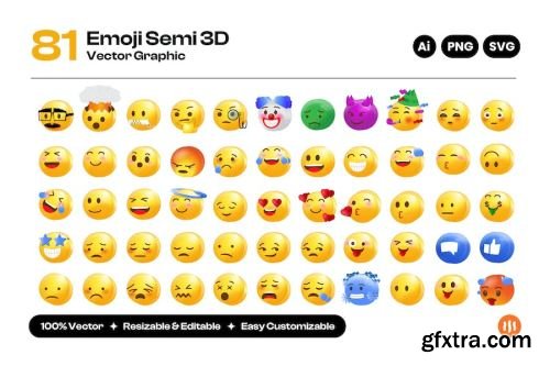 Emoji Icon Pack 15xAI