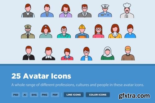 Avatar Icons Pack 15xAI