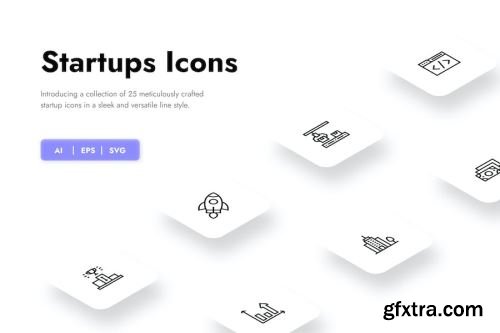 Startup Icon Pack 13xAI