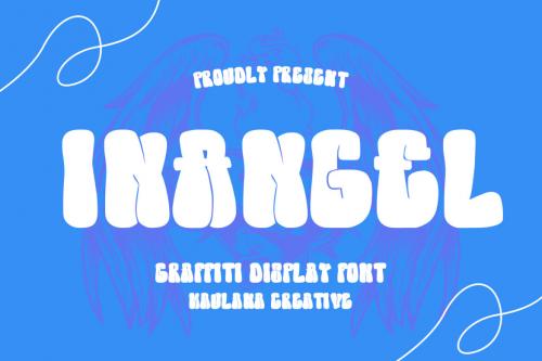 Deeezy - Inangel Graffiti Display Font