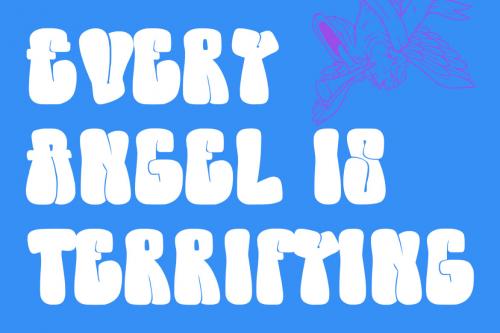 Deeezy - Inangel Graffiti Display Font