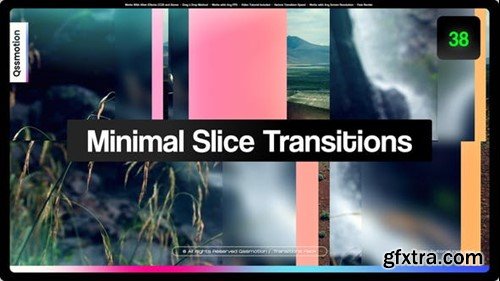 Videohive Minimal Slice Transitions 49924946