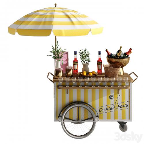 Mini yellow cart 2