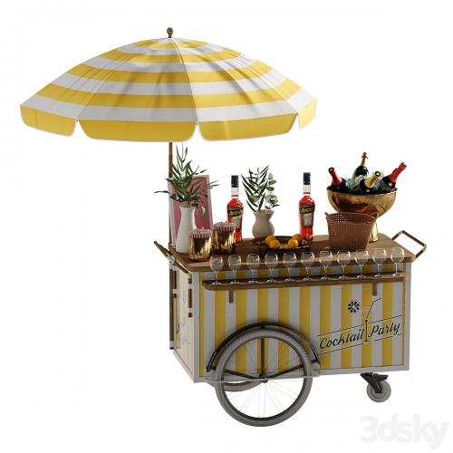 Mini yellow cart 2