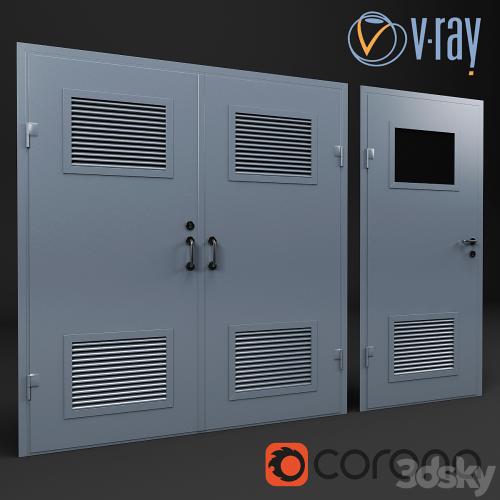 set of 6 doors for switchboard, factory 