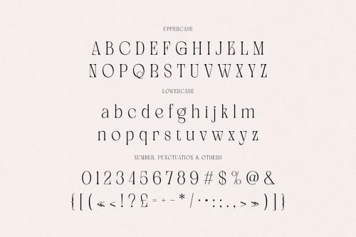 Deeezy - Moseypoll Modern Deco Serif