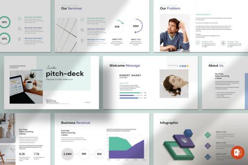 Investor Pitch Deck PowerPoint Template