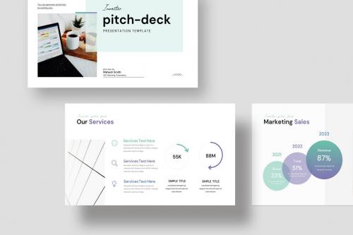 Investor Pitch Deck PowerPoint Template