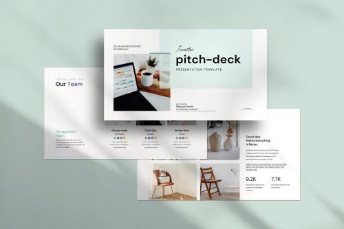 Investor Pitch Deck PowerPoint Template