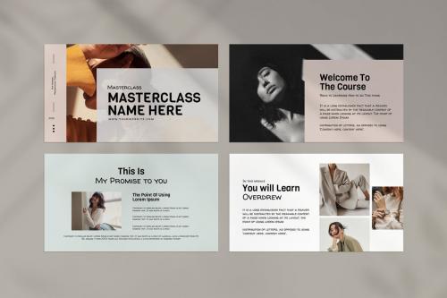 Masterclass Name Here PowerPoint Template