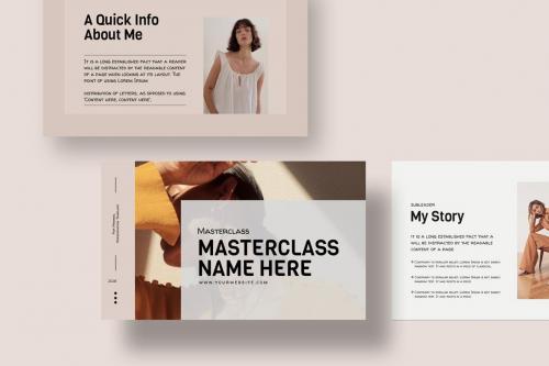 Masterclass Name Here PowerPoint Template