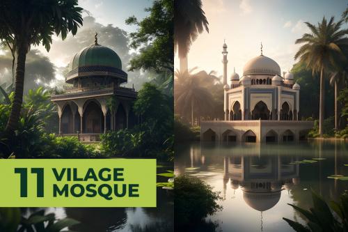 Deeezy - 11 Vilage Mosque Stock Images