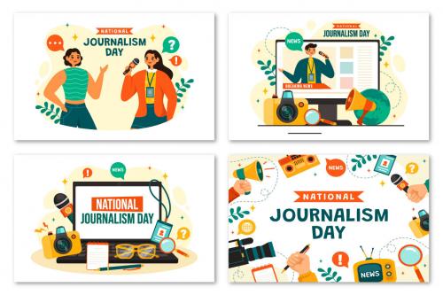 Deeezy - 13 National Journalism Day Illustration