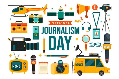 Deeezy - 13 National Journalism Day Illustration