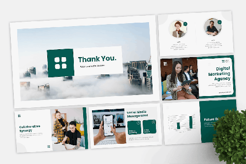 Digital Marketing Agency Powerpoint Template