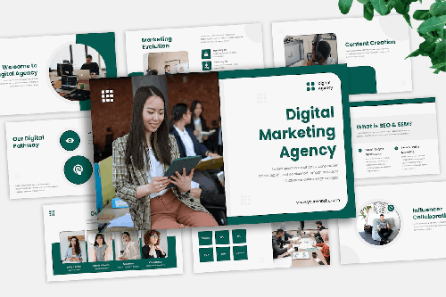 Digital Marketing Agency Powerpoint Template