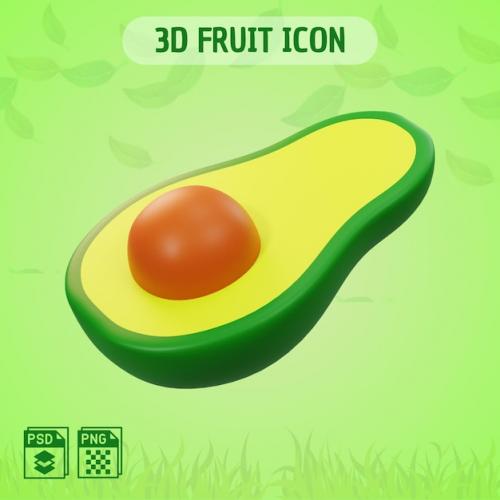 3d Icon For Fruit