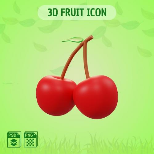 3d Icon For Fruit