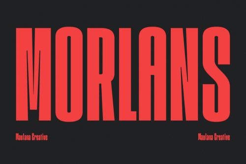 Deeezy - Morlans Compressed Display Font