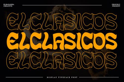 Deeezy - ELCLASICOS – DISPLAY TYPEFACE FONT