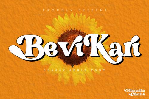 Deeezy - BEVIKARI – CLASSY SERIF FONT