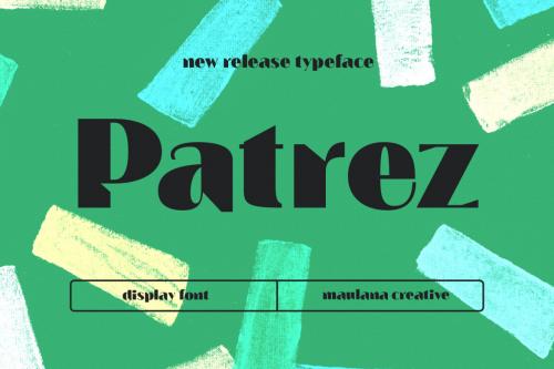 Deeezy - Patrez Contrast Display Sans Font